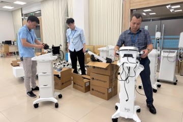 AI-Innomed bàn giao hệ thống thiết bị phục hồi chức năng tại bệnh viện Vinmec Hải Phòng